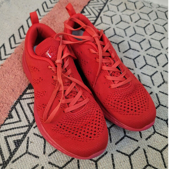 APL Sneakers Techloom Pro Propelium Athletic Shoes in Red, sz 8.5 - Picture 7 of 16
